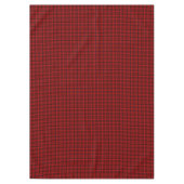 Rood zwart buffel houthakker check geruite patroon tafelkleed (Voorkant)
