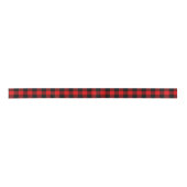 Rood Zwart Buffel Lumberjack Check Kerstmis Lint (Voorkant)