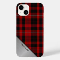 Rood & Zwart Cunningham Plaid & Aluminium look
