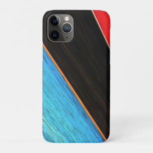 Rood zwart en blauw 312 iPhone 11 pro hoesje