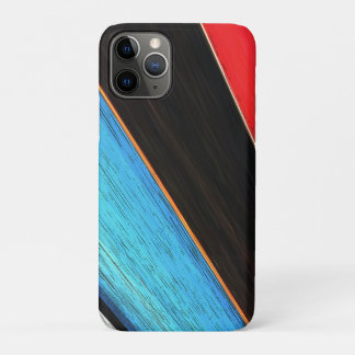 Rood zwart en blauw 312 iPhone 11 pro hoesje