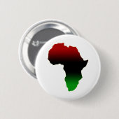 Rood, zwart en groen Afrika Ronde Button 5,7 Cm (Voorkant /achterkant)