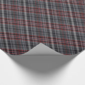 Rood, zwart en wit cadeaupapier (Hoek)