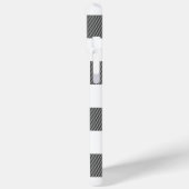 Rood, zwart, witte buffels, neusvlokken Case-Mate iPhone case (Achterkant / Links)