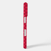Rood Zwarte Dambord Case-Mate iPhone Case (Achterkant / Rechts)