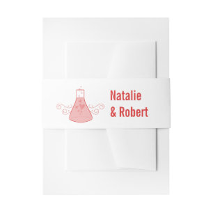 Rood-zweet-gebitsverband Uitnodigingen Wikkel