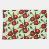 Roodappelsap Vrucht Gingham Theedoek (Horizontaal)