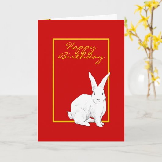 Roodbaars Kaart (Gele Bloem)