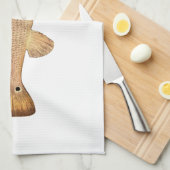 Roodbaars Logo Theedoek (Quarter Fold)