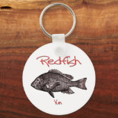 roodbaars sleutelhanger (Voorkant)