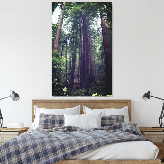 Roodbaarzen #1 Canvas (Insitu (Slaapkamer))