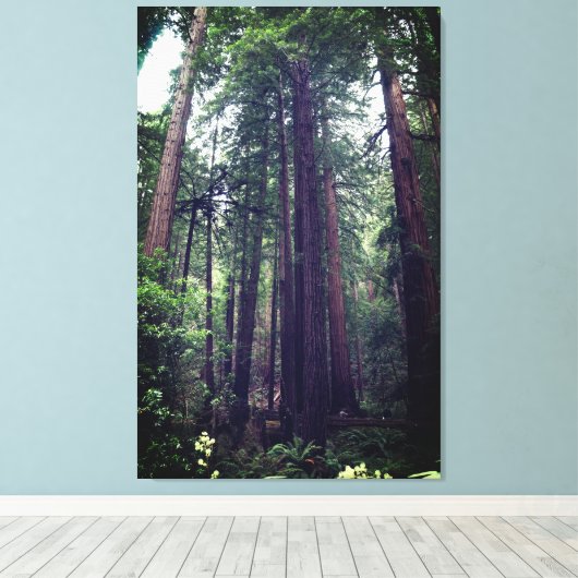 Roodbaarzen #1 Canvas (Insitu (Houten vloer))