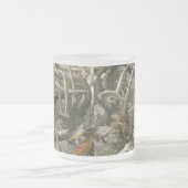 Roodbaarzen Matglas Koffiemok (Center)