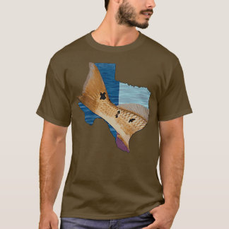 Roodbaarzen Vlag Vissen1517 T-shirt