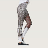 Roodbaron in de sneeuw leggings (Rechts)