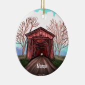 Roodbedekking brug keramisch ornament (Rechts)