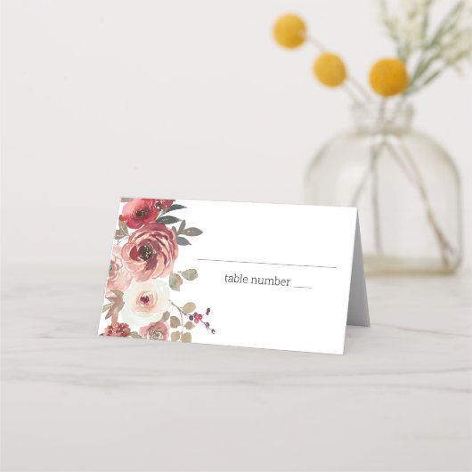 Roodbloesse Rozen bruiloft (Voorkant)