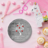 Roodboom van Bord van hartenbonnen (Feest)