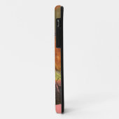 Roodborst op een tak Case-Mate iPhone case (Achterkant/links)