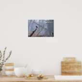 Roodborst Poster (Keuken)