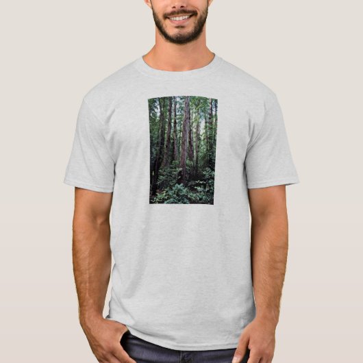Roodbossen - Muir Bossen National Monument T-shirt (Voorkant)