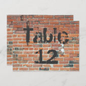 Roodbrick Graffiti Briefkaart (Voorkant / Achterkant)