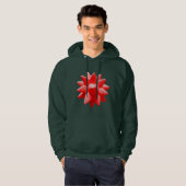 roodbruin hoodie (Voorkant volledig)