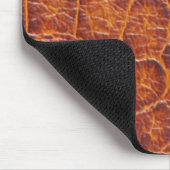 Roodbruine alligator huidafdruk Muismat (Hoek)