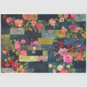 , roodbruine textuur tissuepapier (Voorkant)