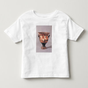 Roodcijferkrater met amazons en griffinen kinder shirts