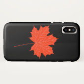 Roodesdoornblad Case-Mate iPhone Case (Achterkant (horizontaal))