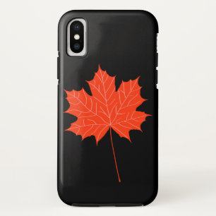 Roodesdoornblad iPhone X Hoesje