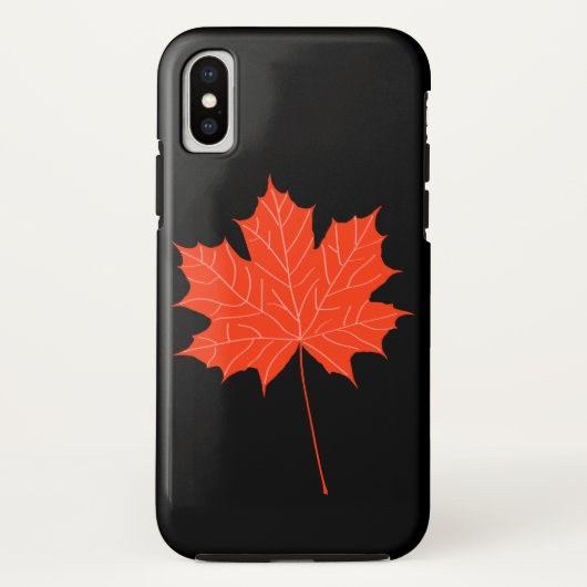 Roodesdoornblad Case-Mate iPhone Case (Achterkant)