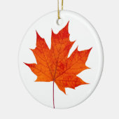 Roodesdoornblad Keramisch Ornament (Links)