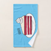 Roodfluwelen cartoon bad handdoek (Handdoek)