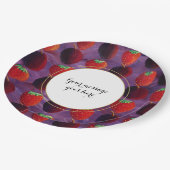 Roodfruit Country Celebration Papieren Bordje (Gekanteld)