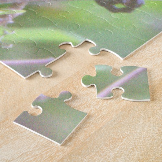 roodgevleugelde merel legpuzzel (Zijkant)