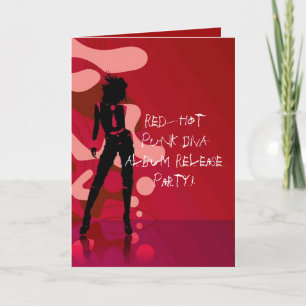 Roodgloeiende Punk Diva I