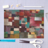 Roodgroene en violet-gele ritmes, Paul Klee Art Tissuepapier (Craft)