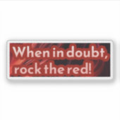 Roodharige Sticker 4 (Voorkant)