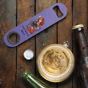 Roodharige Vrouw Tattoos Speed Flessenopener