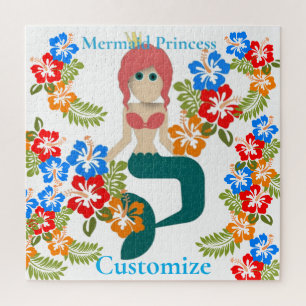 Roodharige Zeemeermin Prinses Thunder_Cove Legpuzzel