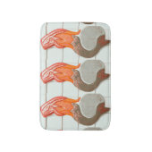 roodharige zeemeerminnen badmat (Voorkant Verticaal)