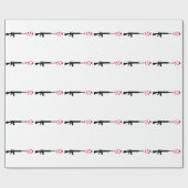 Roodharten Cadeaupapier (Vlak)