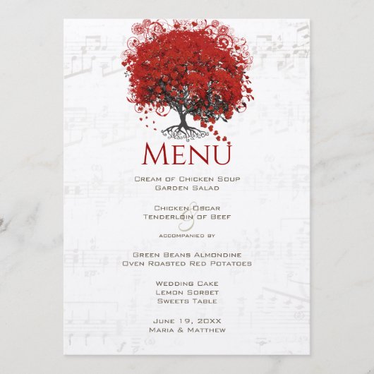 Roodhartsriet Menu (Voorkant)