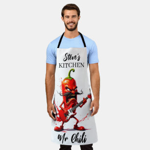 Roodhete meneer Chili Rockster Schort