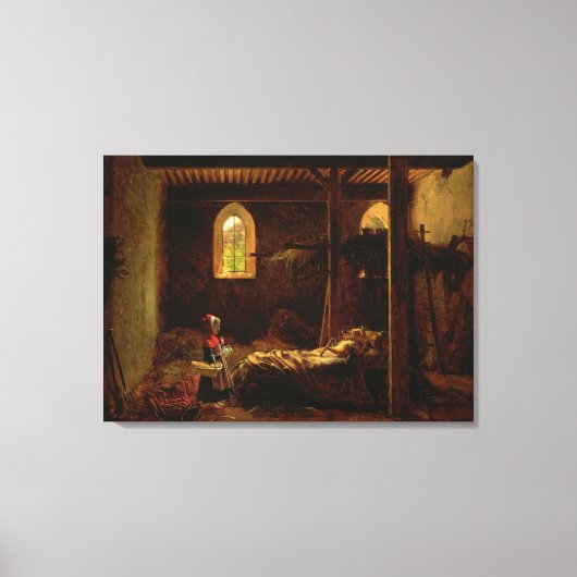 Roodkapje, ca.1820 canvas afdruk (Voorkant)