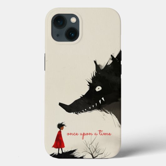 Roodkapje & de boze wolf Case-Mate iPhone case (Achterkant)