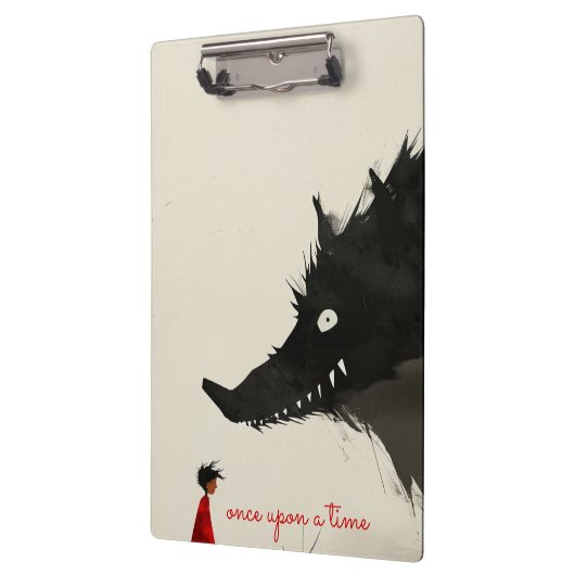 Roodkapje & de boze wolf klembord (Links)