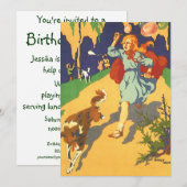  Roodkapje, Hond en Ballonnen Kaart (Voorkant / Achterkant)